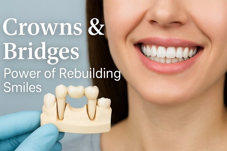 Dentures, artificial teeth: Complete dentures and Partial dentures.